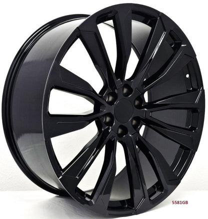 26" WHEELS FOR CHEVY SILVERADO 1500 2019 & UP 26x10 6x139.7 (4 wheels)