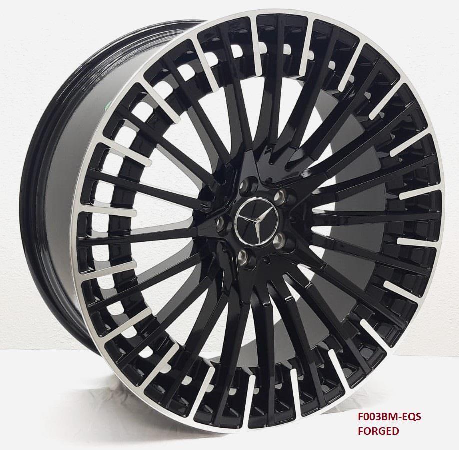 22'' FORGED wheels for Mercedes EQS 580 4MATIC SUV 22x9.5" 5x112