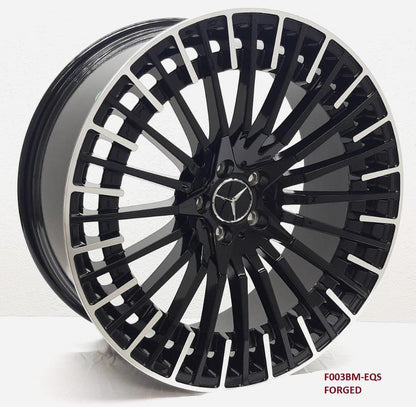 22'' FORGED wheels for Mercedes EQS 580 4MATIC SUV 22x9.5" 5x112