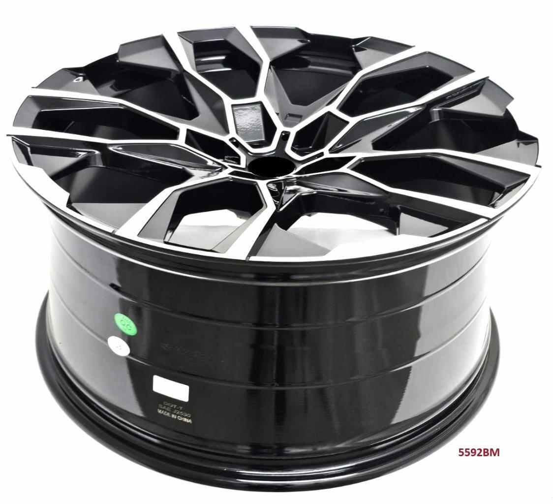 22'' wheels for BMW X6 X Drive 40i 2020 & UP 22x9.5/10.5" 5x112