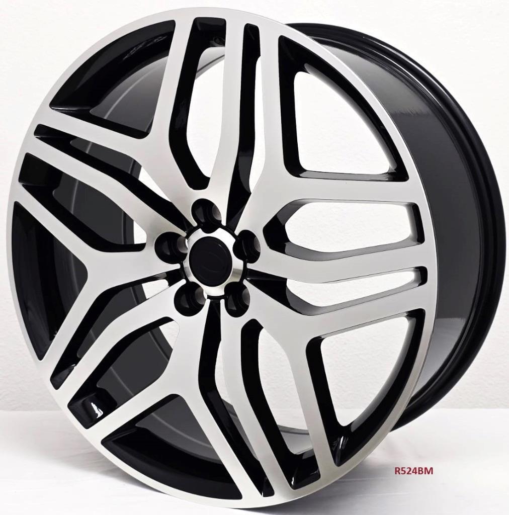 22" wheels for LAND ROVER DEFENDER 110 2.0T 2020 & UP 5x120 22x9.5