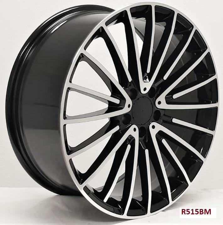 20'' wheels for Mercedes S550 SEDAN, 4MATIC 2014-17 (Staggered 20x8.5/9.5)