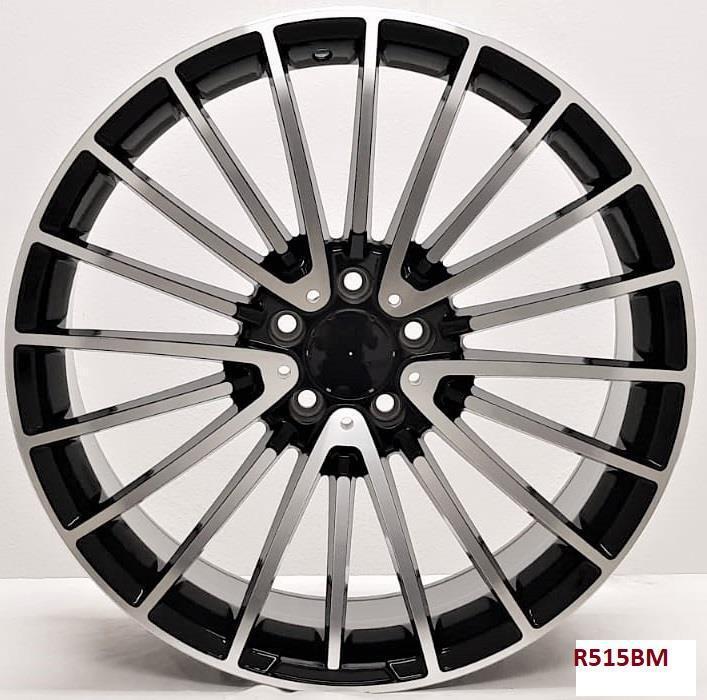 20'' wheels for Mercedes SL600 2004 Thru 2010 (Staggered 20x8.5/9.5)