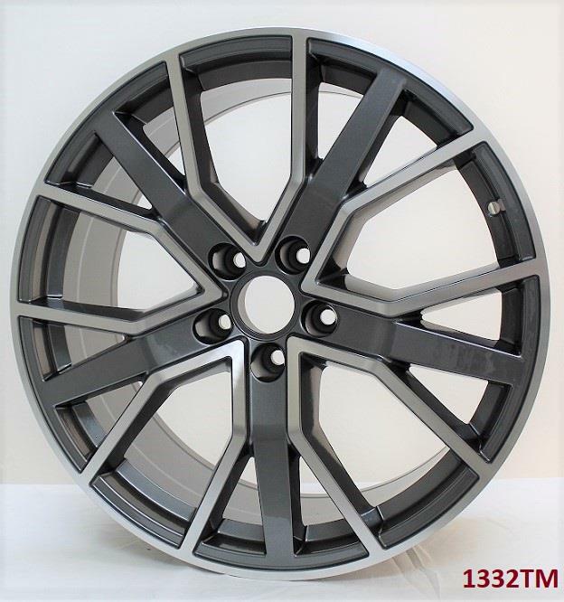 22'' wheels for AUDI Q7 3.0 PRESTIGE 2017 & UP 5X112 22x9.5 +25mm