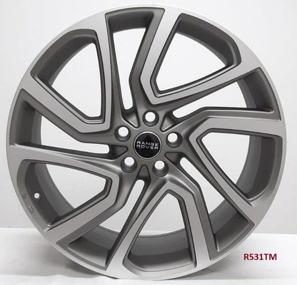 22" Wheels for LAND ROVER DISCOVERY FULL SIZE HSE LUXURY 2017 & UP 22x9.5" 5X120