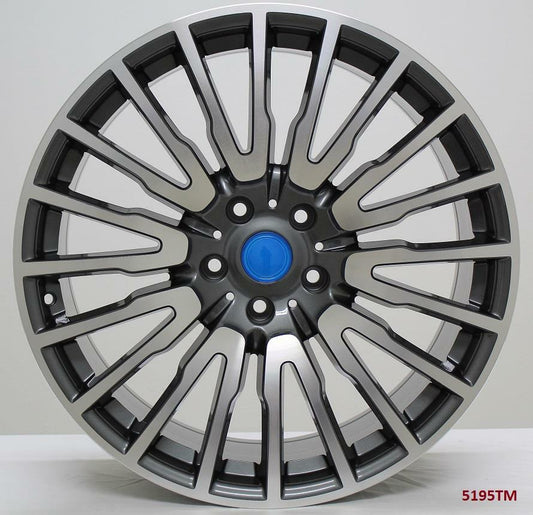21'' wheels for BMW 550i, 550GT, 550i X-DRIVE 2012-16 5x120 ( 21x8.5/10)