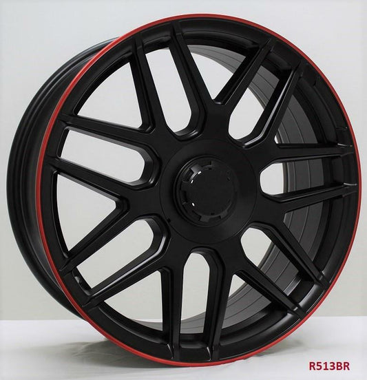 20'' wheels for Mercedes E400 4MATIC WAGON 2018 & UP (Staggered 20x8.5/9.5)