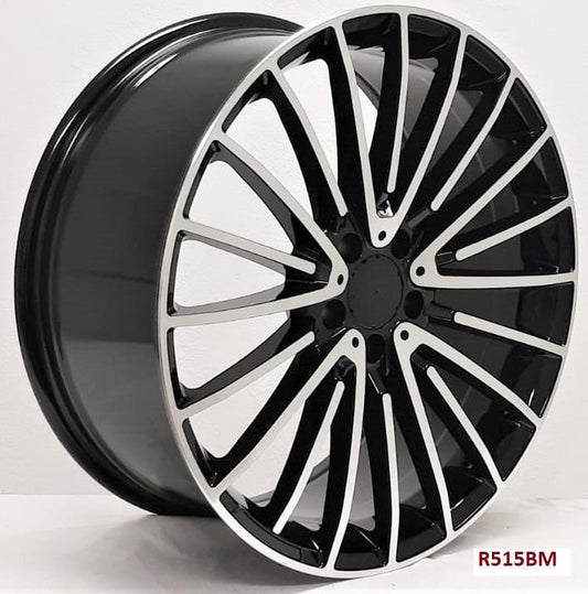 20'' wheels for Mercedes E550 SEDAN RWD 2010-13 (Staggered 20x8.5/9.5)