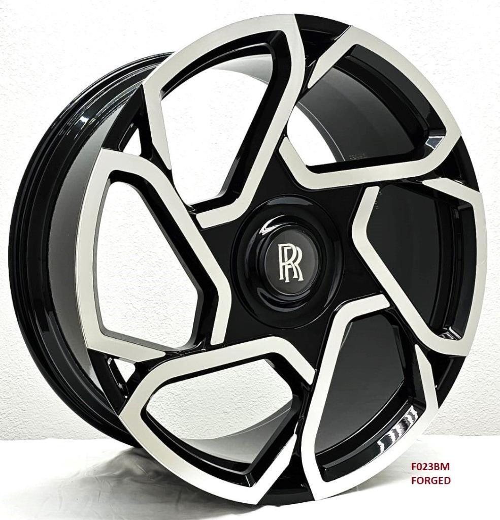 21'' FORGED wheels for ROLLS ROYCE WRAITH 2014 TO 2020 21x8.5/9.5" 5x120
