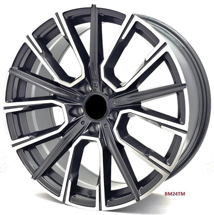 20'' wheels for BMW 640 650 COUPE CONVERTIBLE XDRIVE 2012 & UP 5x120 20x8.5/9.5"