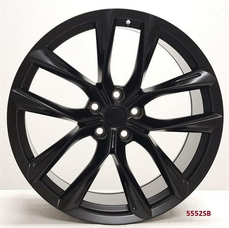 22" wheels fits TESLA MODEL S STANDARD RANGE 2019-20 (staggered 22x9"/22x10")