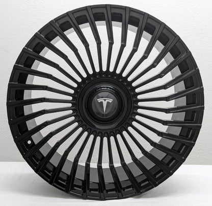 22" FORGED wheels for TESLA MODEL X PERFORMANCE 2019 & UP staggered 22x9"/22x10"