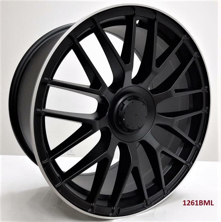 20'' wheels for Mercedes E450 4MATIC SEDAN 2019 & UP (Staggered 20x8.5/9.5)