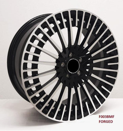 22'' FORGED wheels for Mercedes EQS 450+ SUV 22x9.5" 5x112