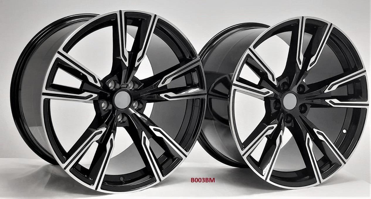 20'' wheels for BMW X5 S Drive 40i 2020 & UP (20x10/20x11") 5x112