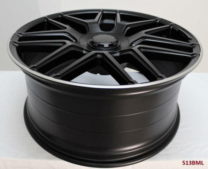 20'' wheels for Mercedes E450 4MATIC CABRIOLET 2019 & UP (Staggered 20x8.5/9.5)