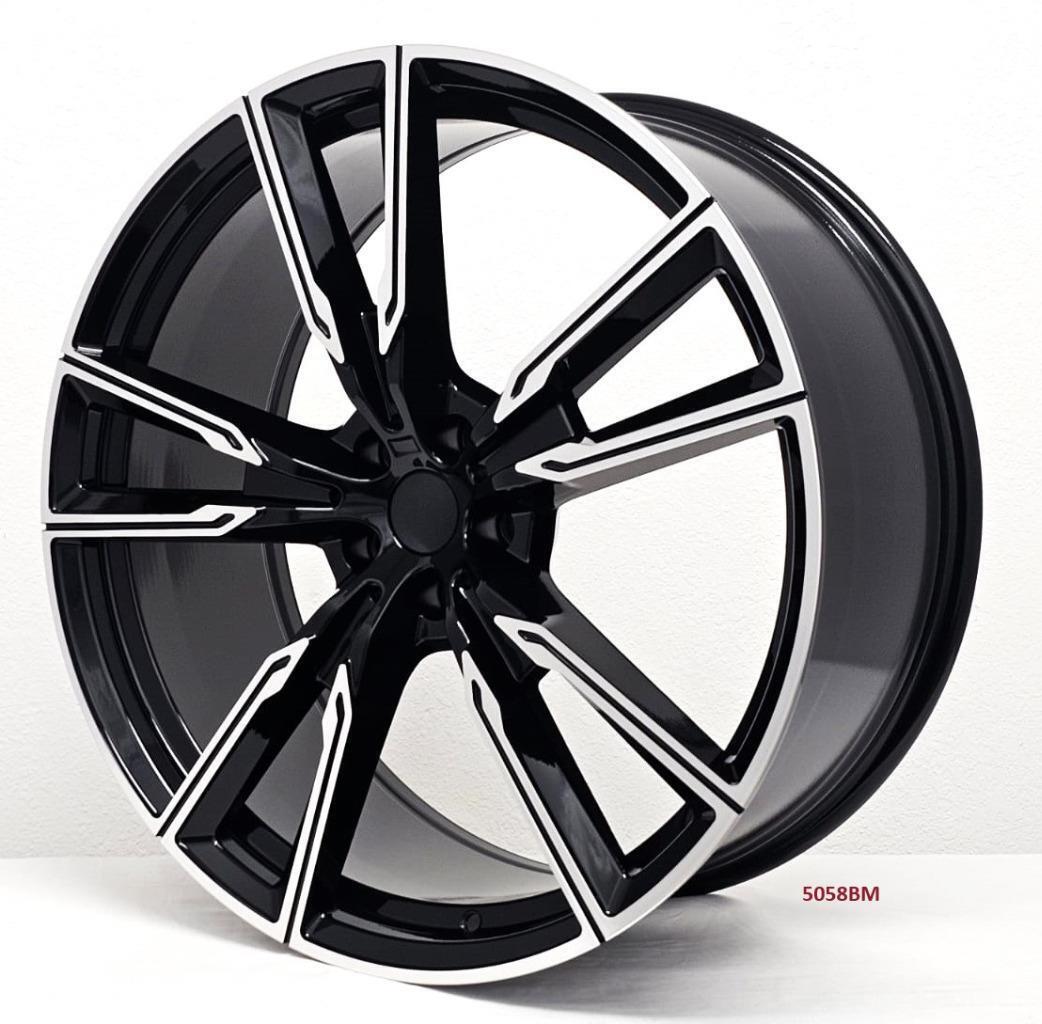 22'' wheels for BMW X6 M50i 2020 & UP 22x9.5/10.5" 5x112