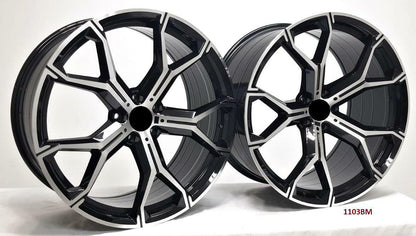21'' wheels for BMW X5 X Drive 50i Base luxury M Sport 2014-18 (21x9.5/10.5")
