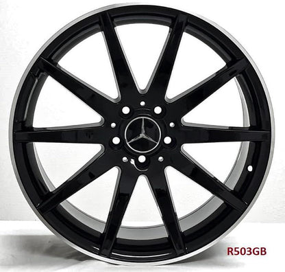 20'' wheels for Mercedes E450 4MATIC COUPE 2019 & UP 20x8.5/9.5" 5x112