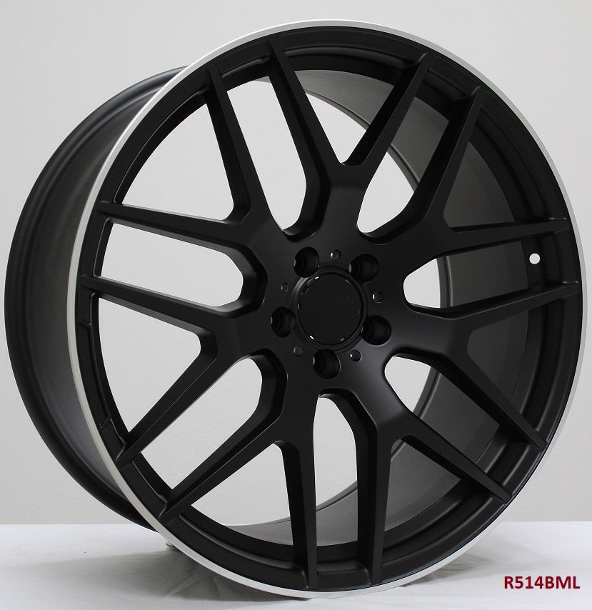 21'' wheels for Mercedes AMG GT4 COUPE 63S 2018-12 ( staggered 21x10/11) 5x112