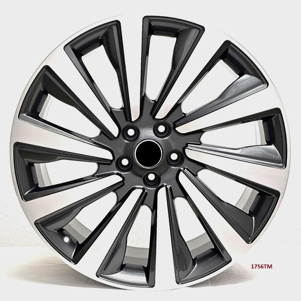 22" wheels for RANGE ROVER SPORT P550e (2024 MODEL) 5x120 22x9.5