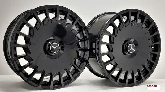 20'' wheels for Mercedes S560 4MATIC SEDAN 2018-20 (Staggered 20x8.5/9.5")