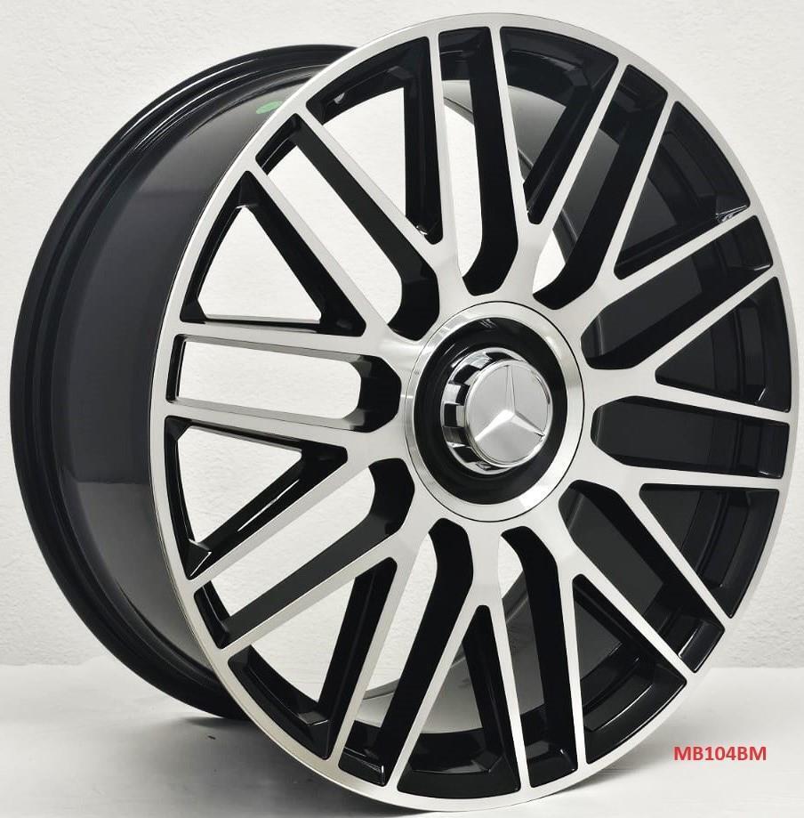 20'' wheels for Mercedes E450 4MATIC SEDAN 2019 & UP (Staggered 20x8.5/9.5")