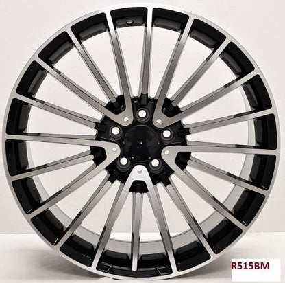 20'' wheels for Mercedes E400 4MATIC SEDAN 2018 & UP (Staggered 20x8.5/9.5)