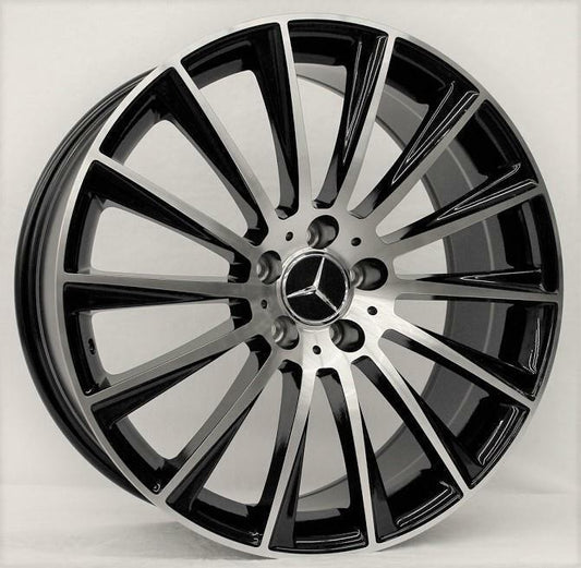 19'' wheels for Mercedes E350 4MATIC SEDAN 2020 & UP staggered 19x8.5/9.5"