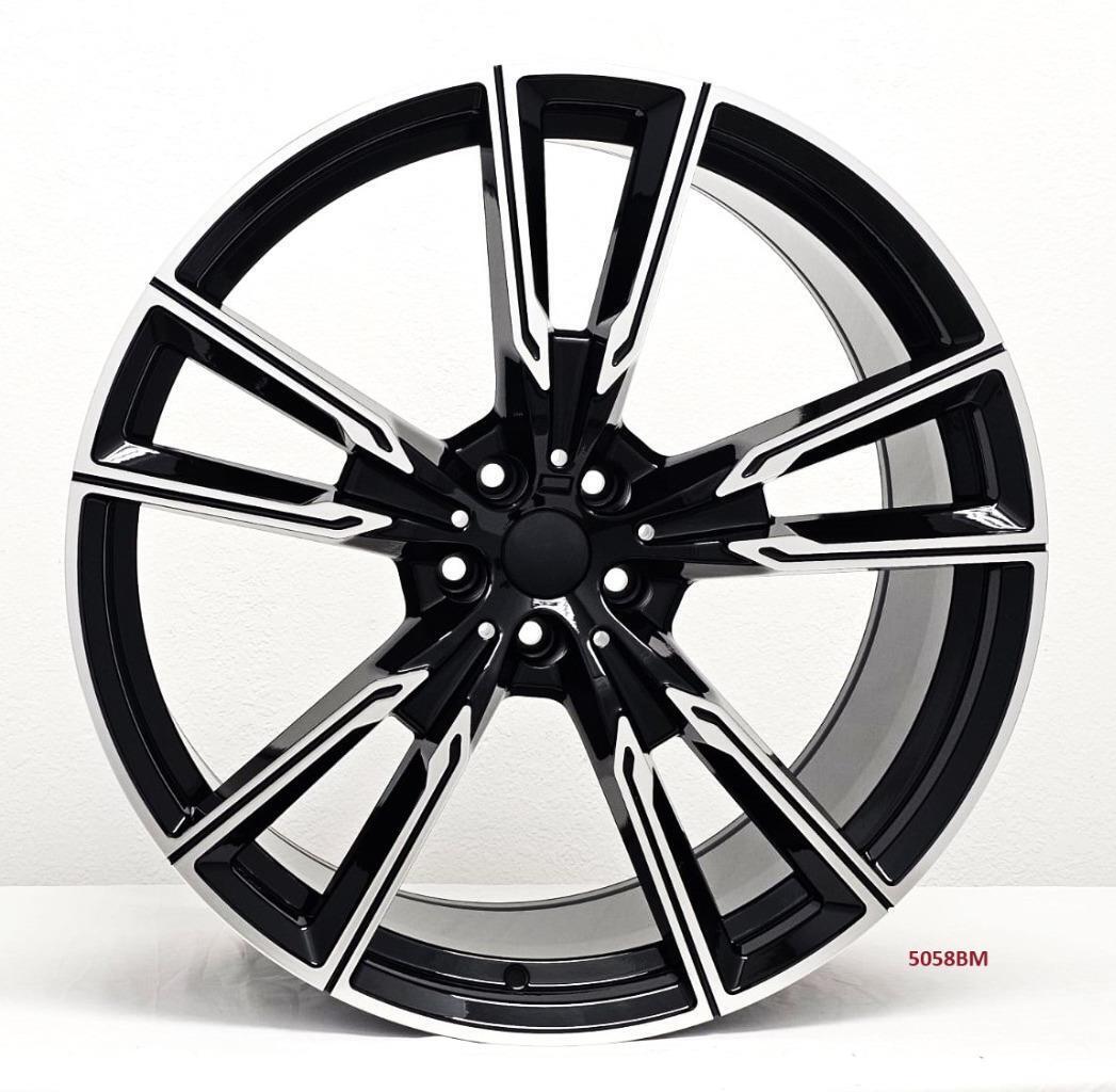 22'' wheels for BMW X5 S Drive 40i 2020 & UP 22x9.5/10.5" 5x112