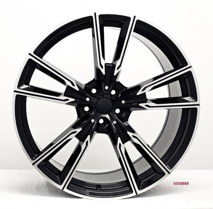 22'' wheels for BMW X5 S Drive 40i 2020 & UP 22x9.5/10.5" 5x112