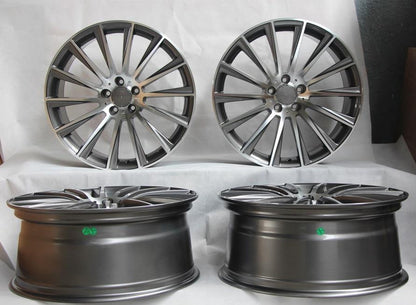 19'' wheels for Mercedes E300 E350 E400 E550 SEDAN (Staggered 19x8.5/9.5)