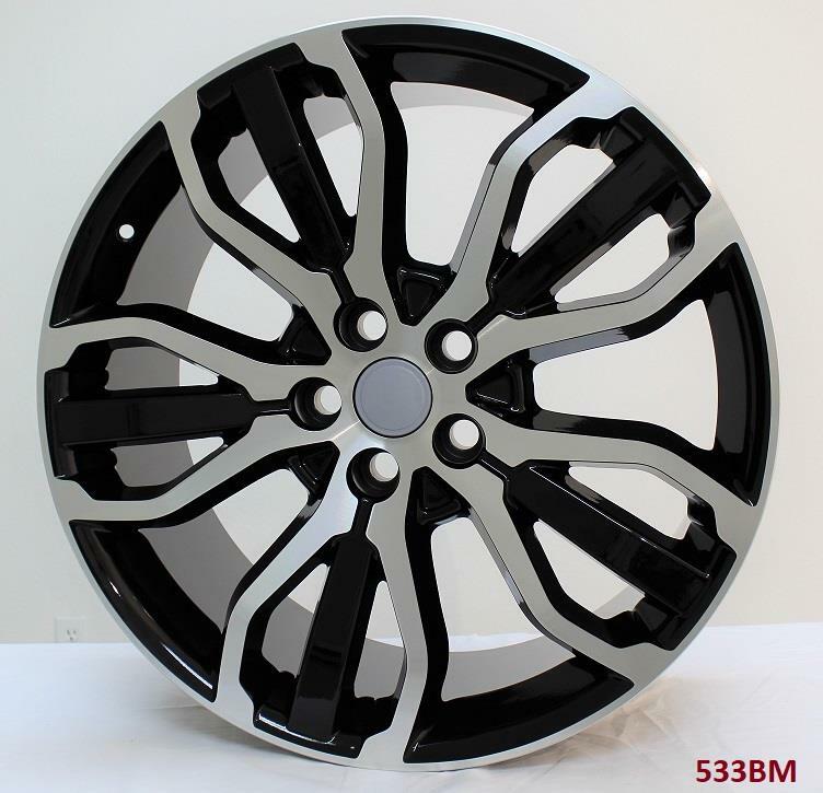 21" Wheels for LAND ROVER DISCOVERY LR3, LR4 2005-16 21x9.5