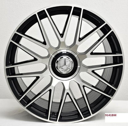 22" FLOW-FORGED wheels for Mercedes GLE350 SUV 2020 & UP 22x9.5/11.5"
