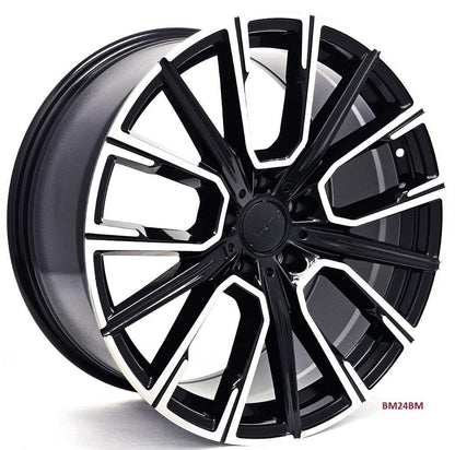 20'' wheels for BMW 528i, 528i X-DRIVE 2012-16 5x120 20x8.5/9.5"