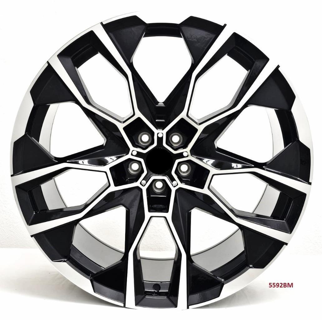 22'' wheels for BMW X6 S Drive 40i 2020 & UP 22x9.5/10.5" 5x112