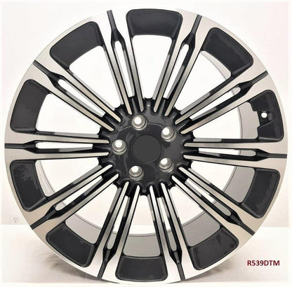 21" wheels for RANGE ROVER FULL SIZE P530 AUTOBIOGRAPHY(2023 MODEL) 5x120 21x9.5