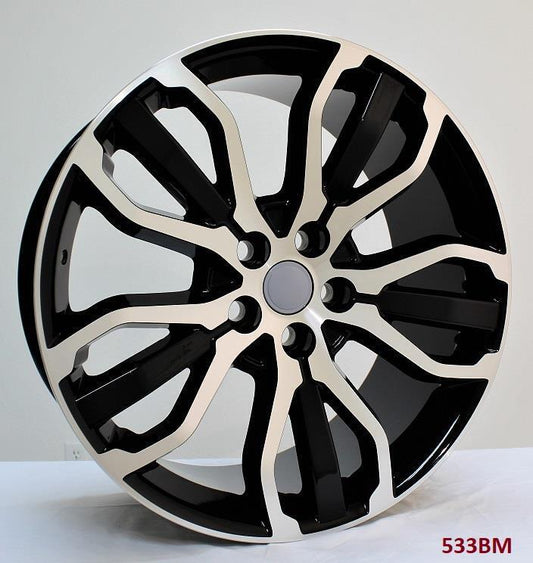 22" wheels for LAND ROVER DISCOVERY SE 2017 & UP 22x9.5 5x120