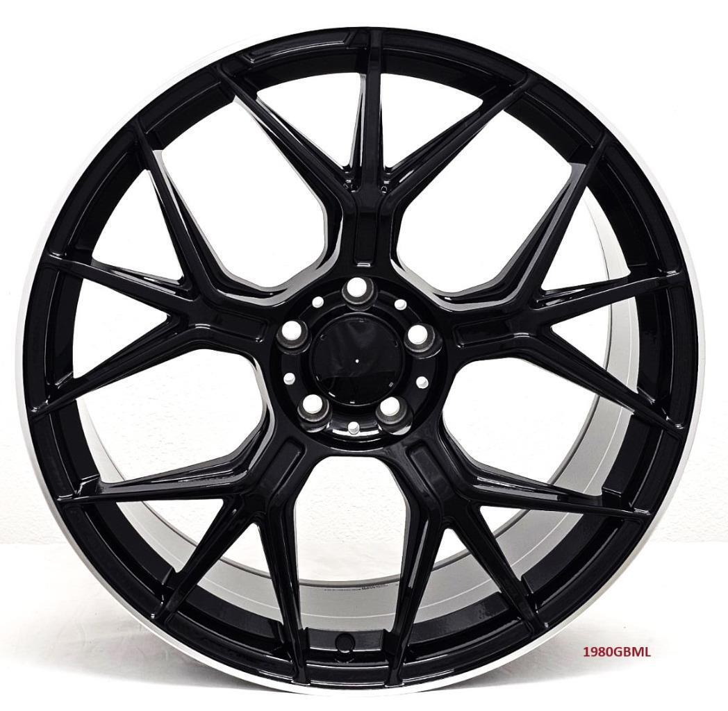 20'' wheels for Mercedes E350 4MATIC SEDAN 2020 & UP (Staggered 20x8.5/9.5")