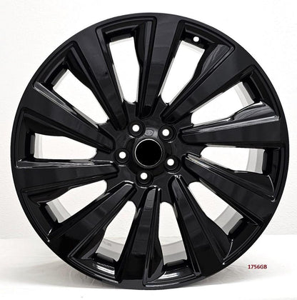 22" wheels for RANGE ROVER FULL SIZE P530 SV (2023 & UP) 5x120 22x9.5
