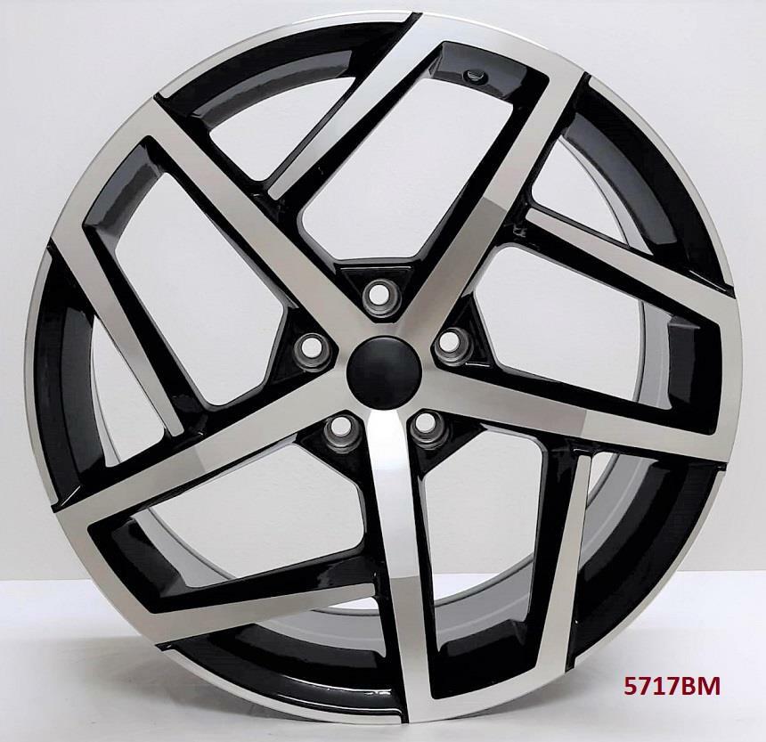 19'' wheels for VW JETTA S SE GLI HYBRID 2006 & UP 5x112 19x8