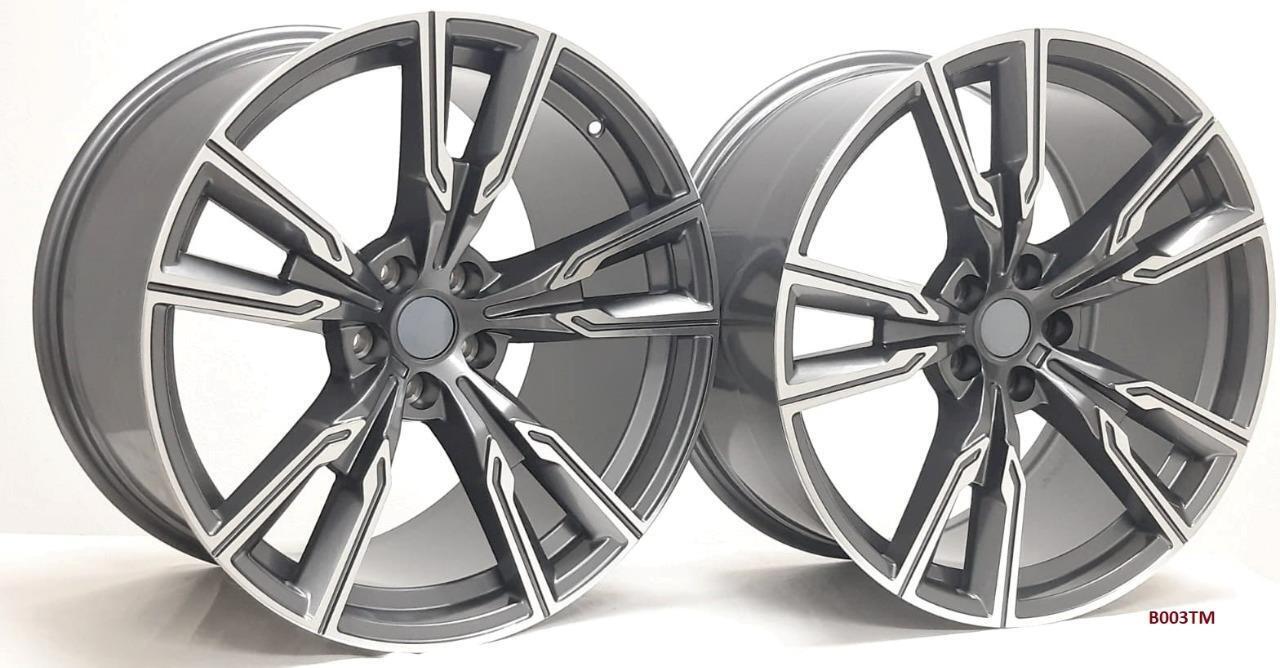 20'' wheels for BMW X5 X Drive 40i 2019 & UP (20x10/20x11") 5x112