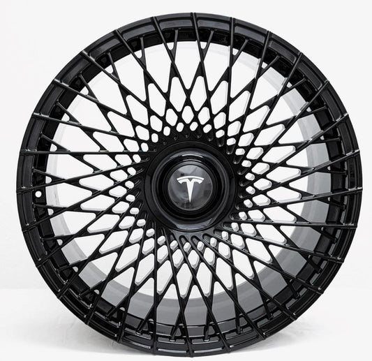 22" FORGED wheels for TESLA MODEL X P90D 2015-16 (staggered 22x9"/22x10")