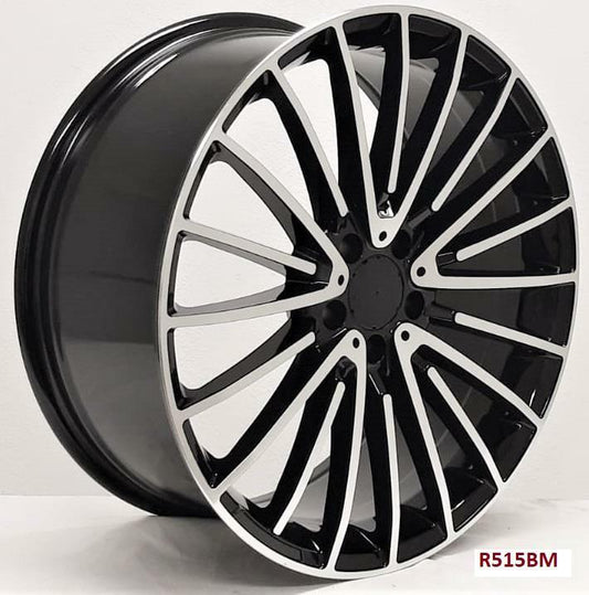 20'' wheels for Mercedes E400 4MATIC WAGON 2018 & UP (Staggered 20x8.5/9.5)