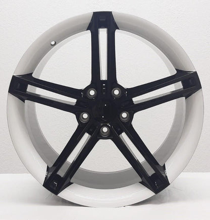 21'' FORGED wheels for PORSCHE TAYCAN 2020 & UP 21X9.5/11.5" 5X130 (White Lip)