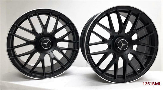 19'' wheels for Mercedes E450 COUPE 2019 & UP (Staggered 19x8.5/9.5)