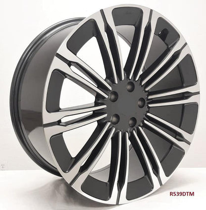 22" wheels for RANGE ROVER FULL SIZE P440e SE (2023 MODEL) 5x120 22x9.5