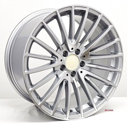 20'' wheels for Mercedes E400 4MATIC SEDAN 2018 & UP (Staggered 20x8.5/9.5)