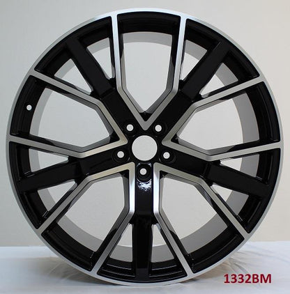 22'' wheels for AUDI Q4 SPORTBACK E-TRON QUATTRO 2022 & UP 5x112 22x9.5 +31mm
