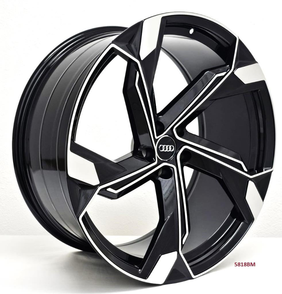 22'' wheels for AUDI e-TRON SPORTBACK PREMIUM QUATTRO 2020&UP 5x112 22x9.5 +25MM